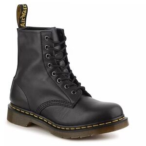 Dr. Martens Black 1460W Leather Boots